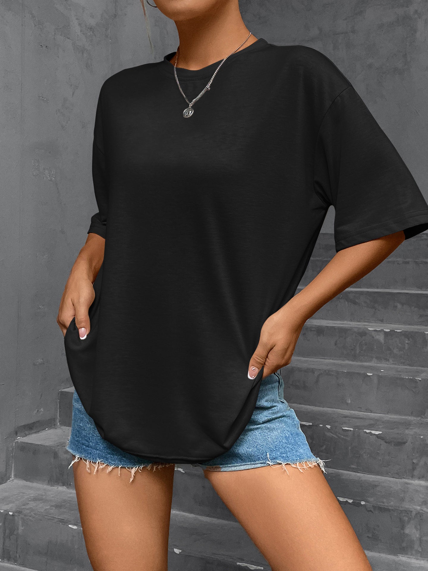 Regular Fit Round Neck Tshirt