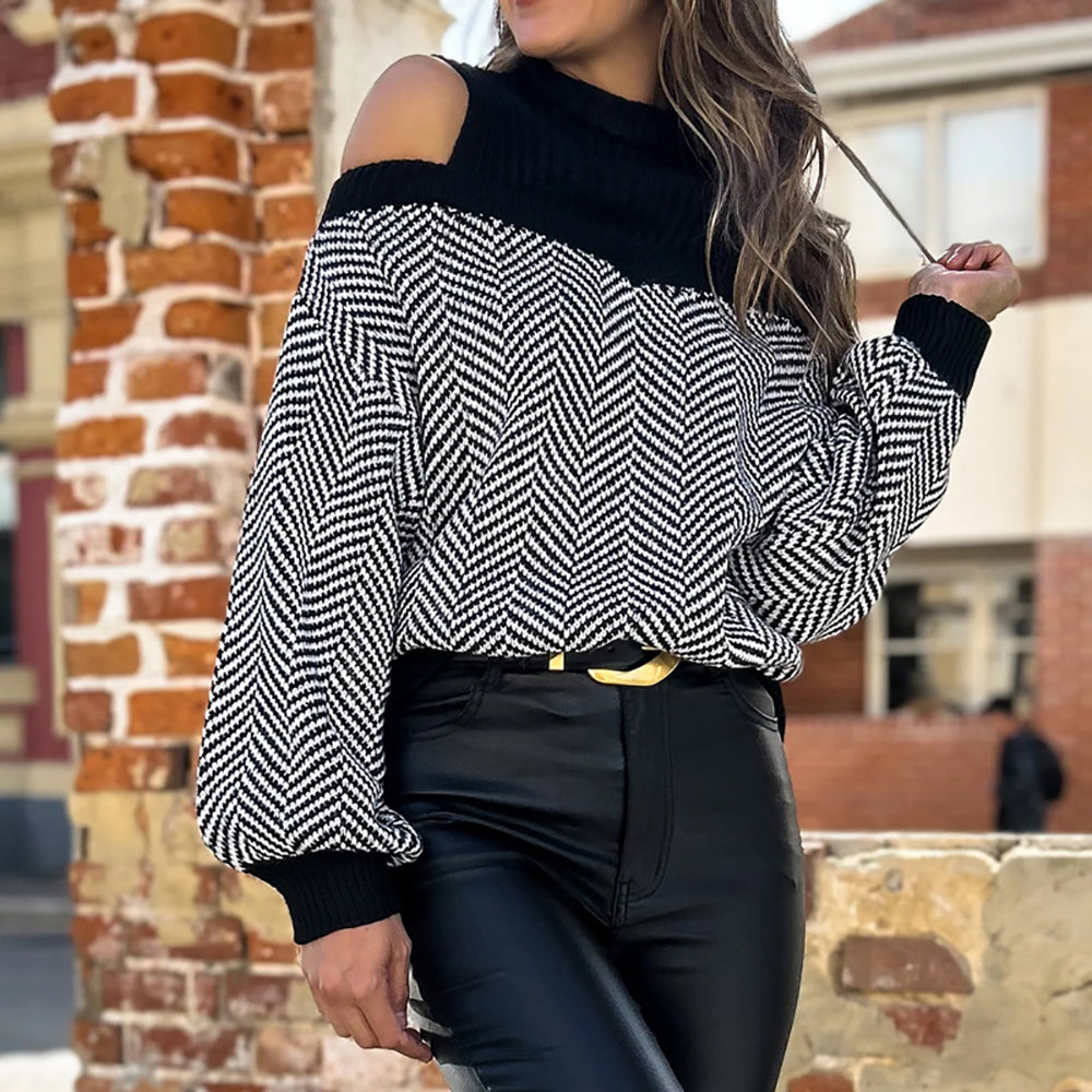 Women Geometric Printed Pullover