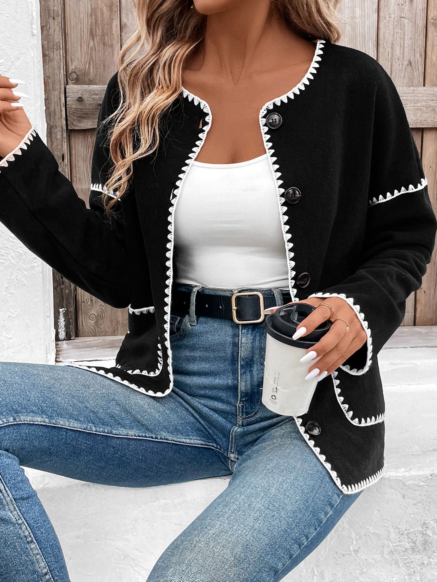 Women Long Sleeved Sweater