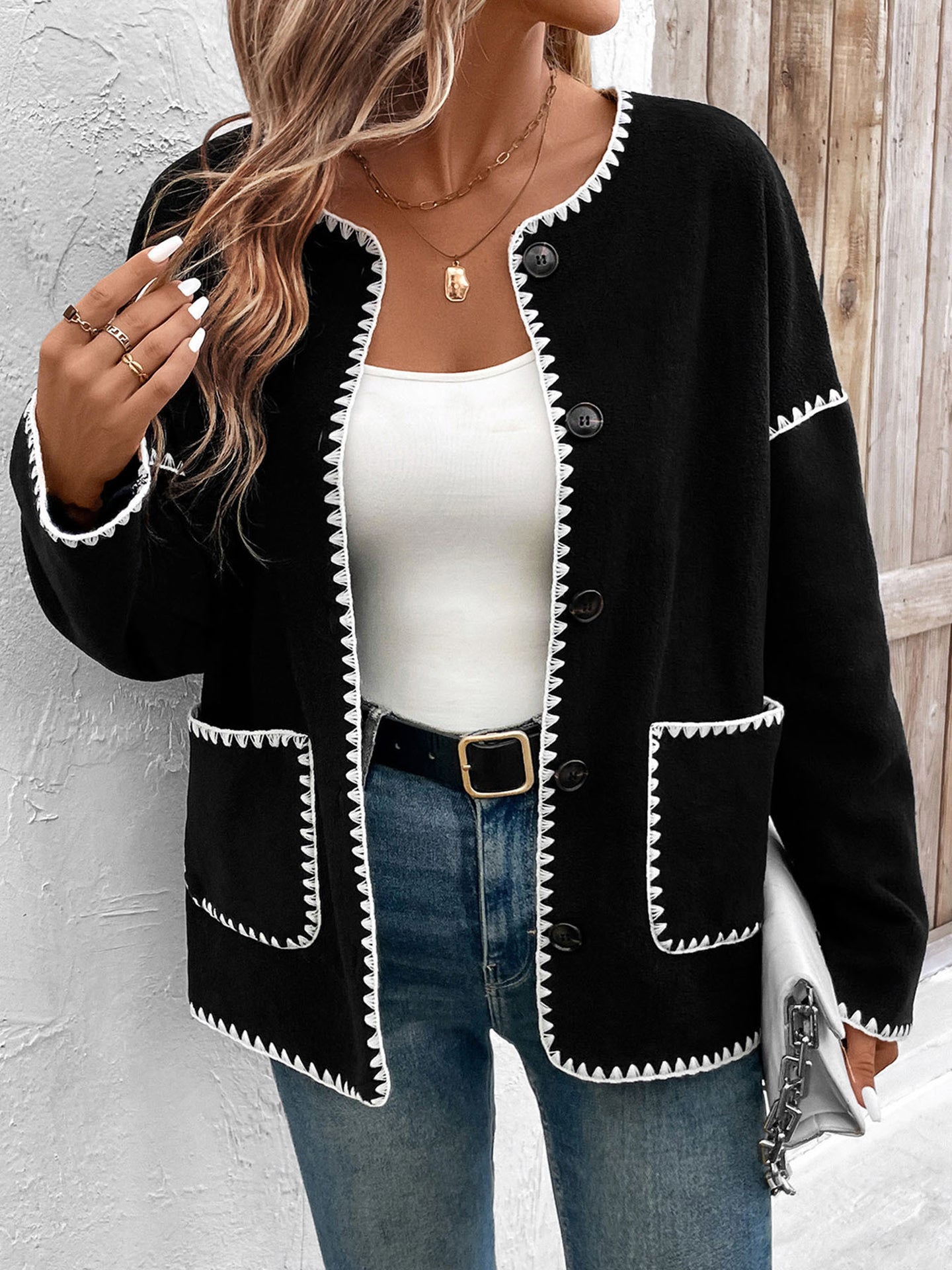 Women Long Sleeved Sweater