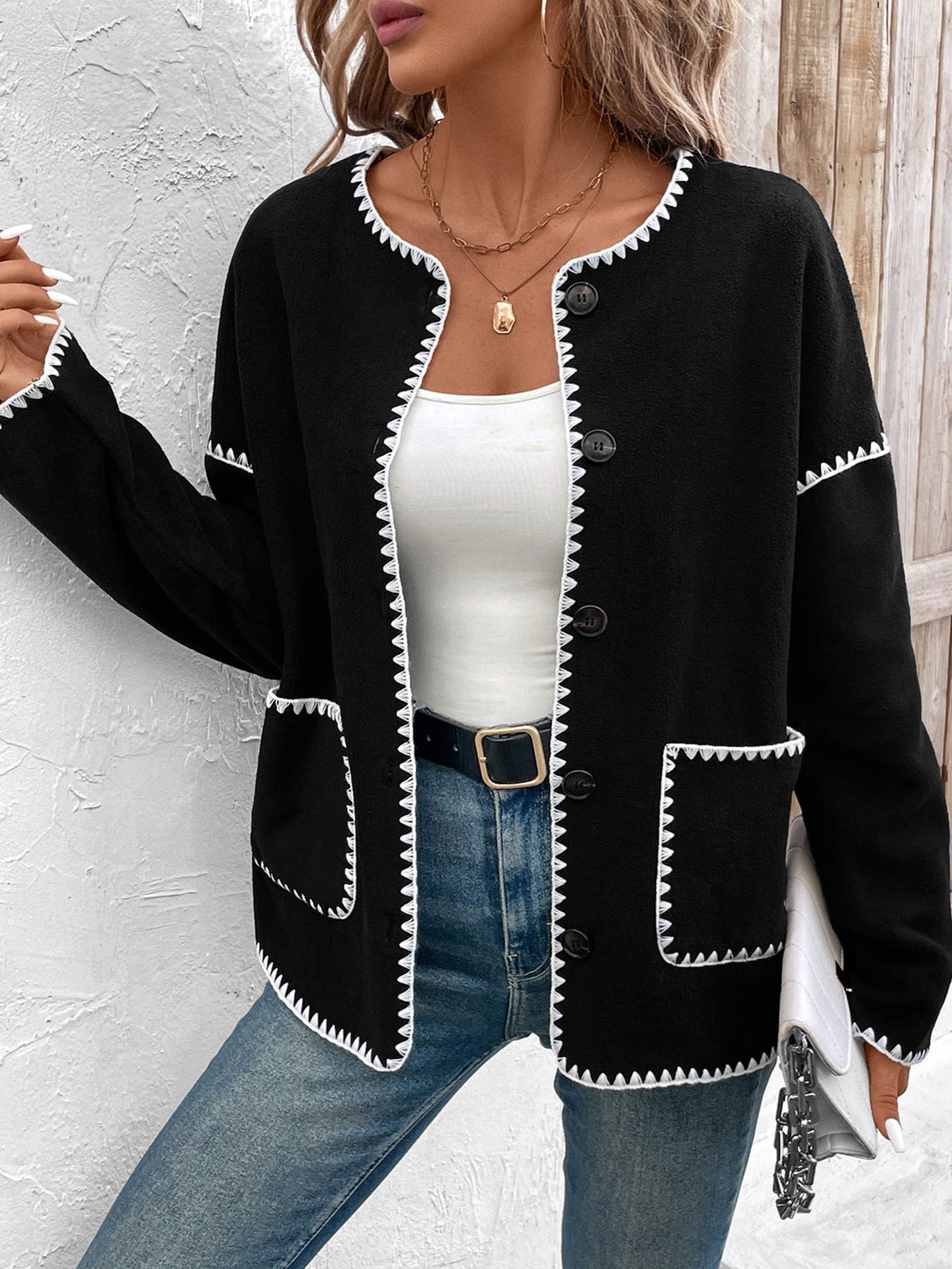 Women Long Sleeved Sweater