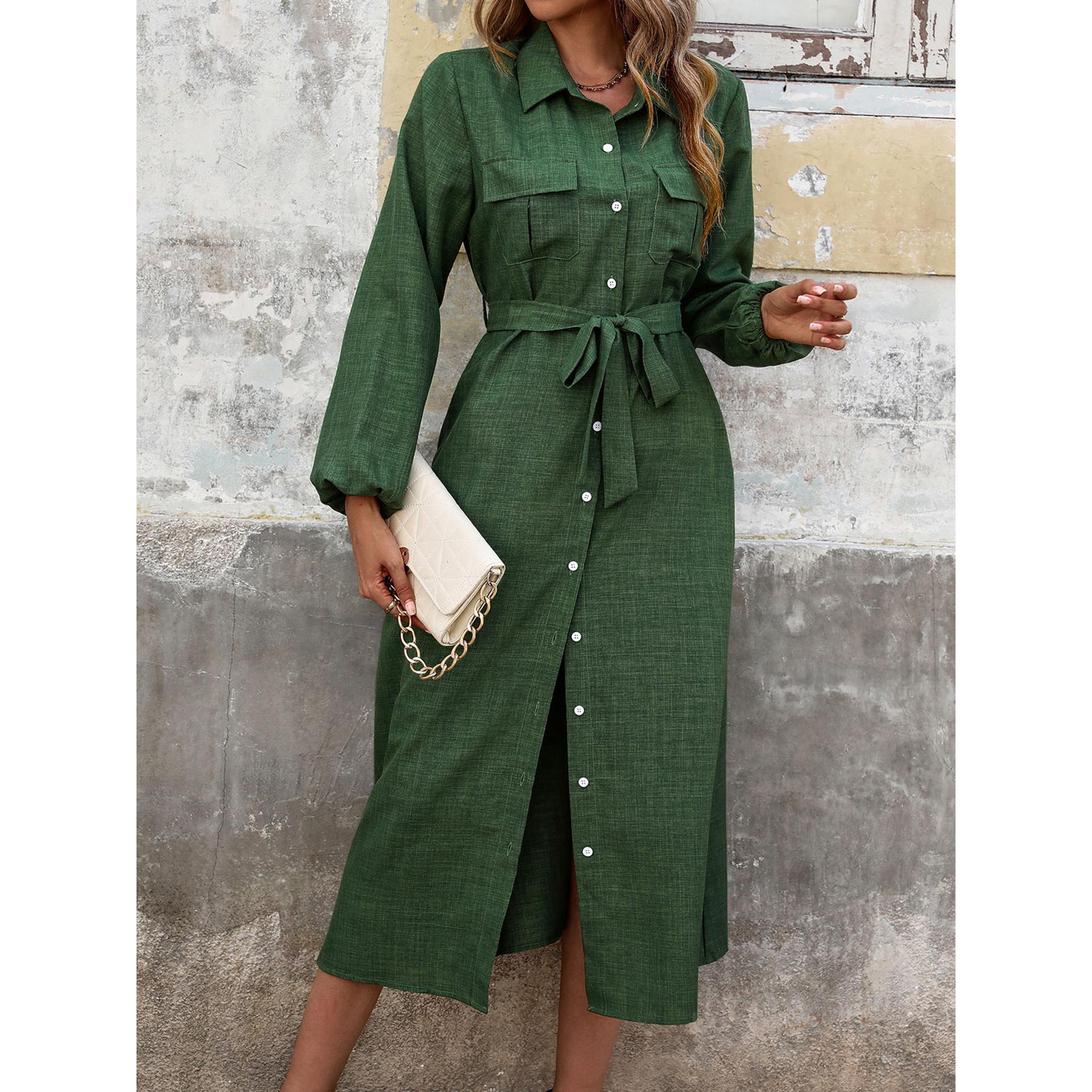 Shirt Midi Dress
