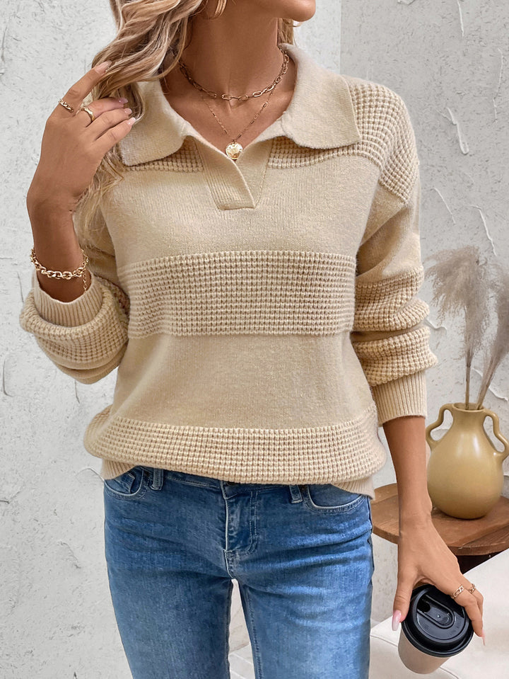 Women Cable Knit Pullover