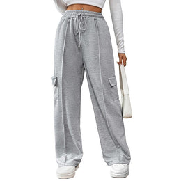 Women Mid-Rise Loose Fit Cargo Pants