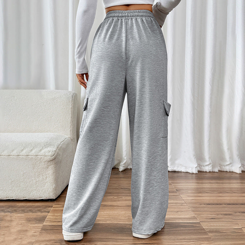 Women Mid-Rise Loose Fit Cargo Pants