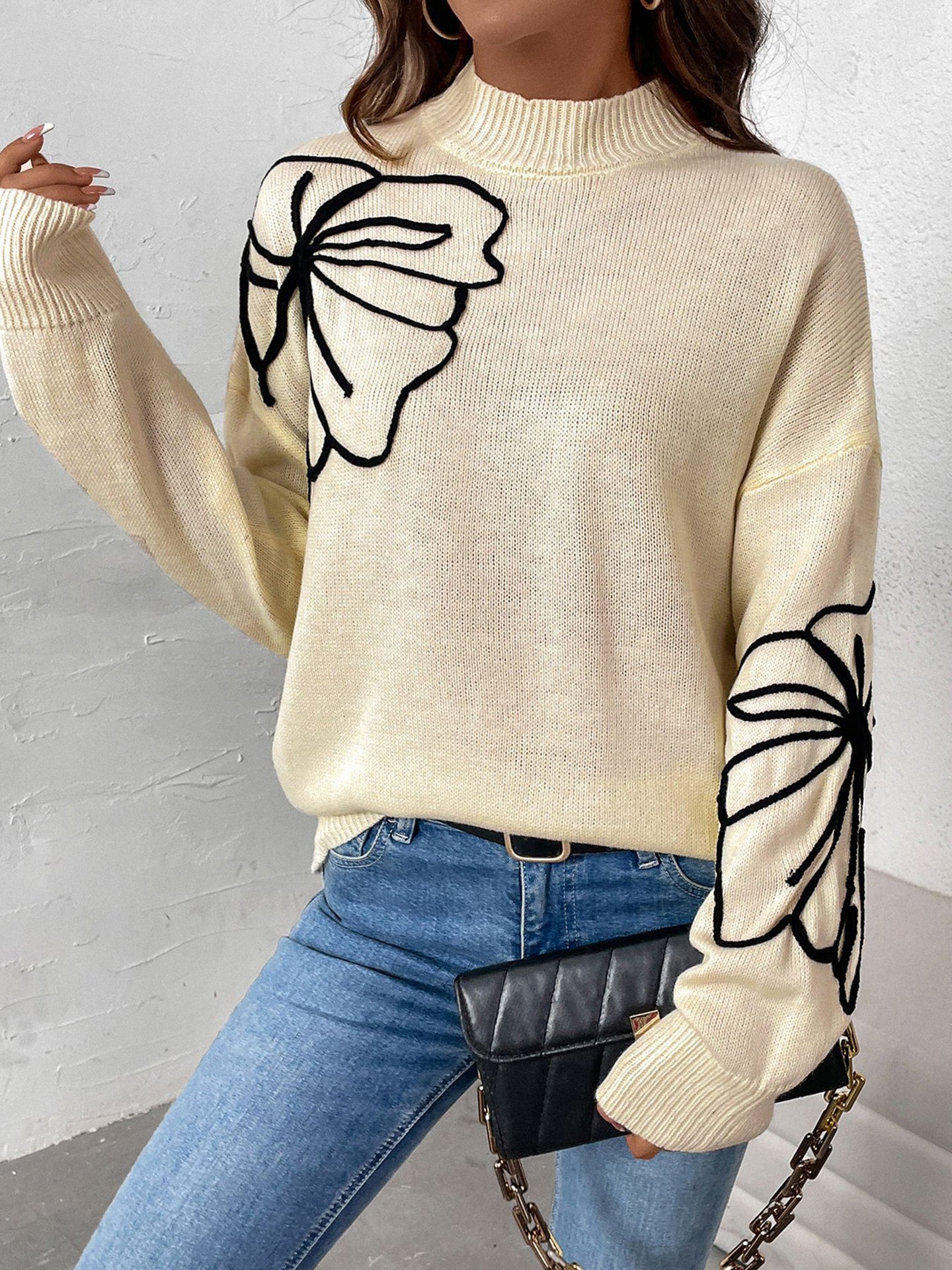Women Embroidered Sweatshirt