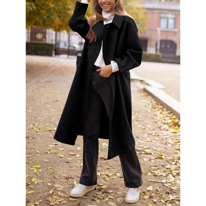 Women Single-Breasted Overcoat