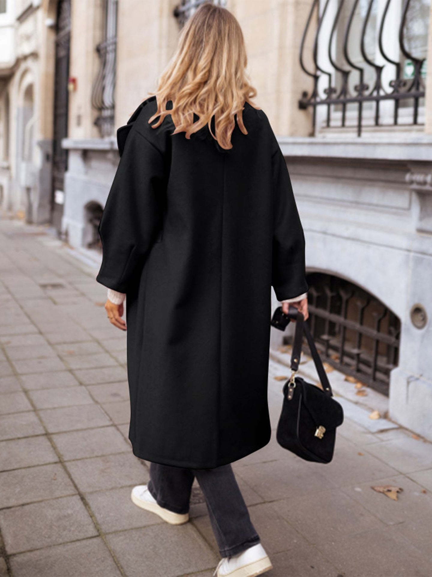 Women Single-Breasted Overcoat