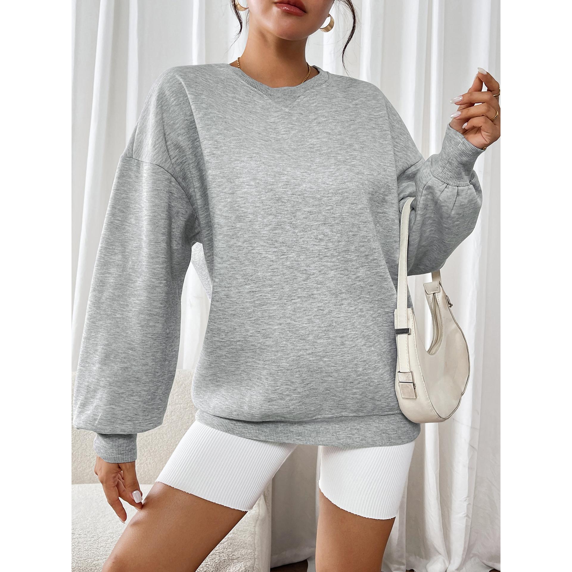 Women Round Neck Sweatshirt