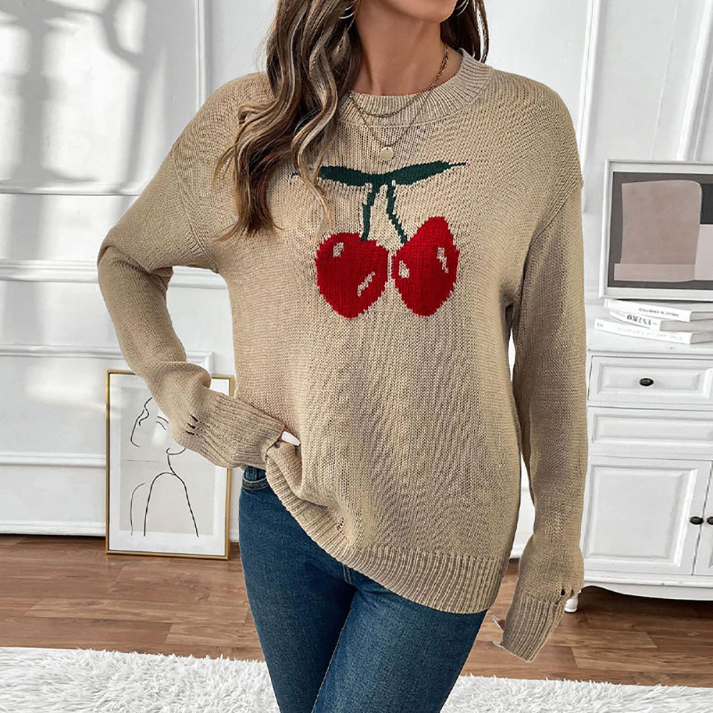 Women Ribbed Pullover