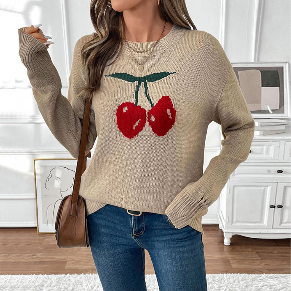 Women Ribbed Pullover
