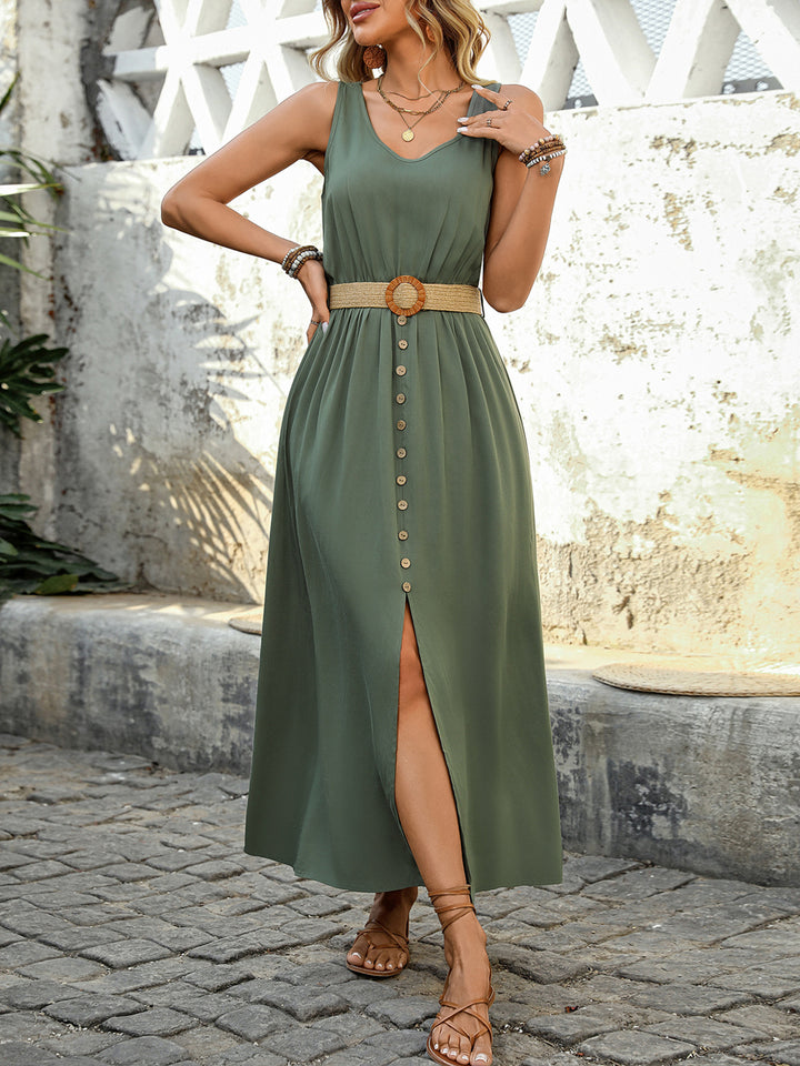 A-Line Midi Dress