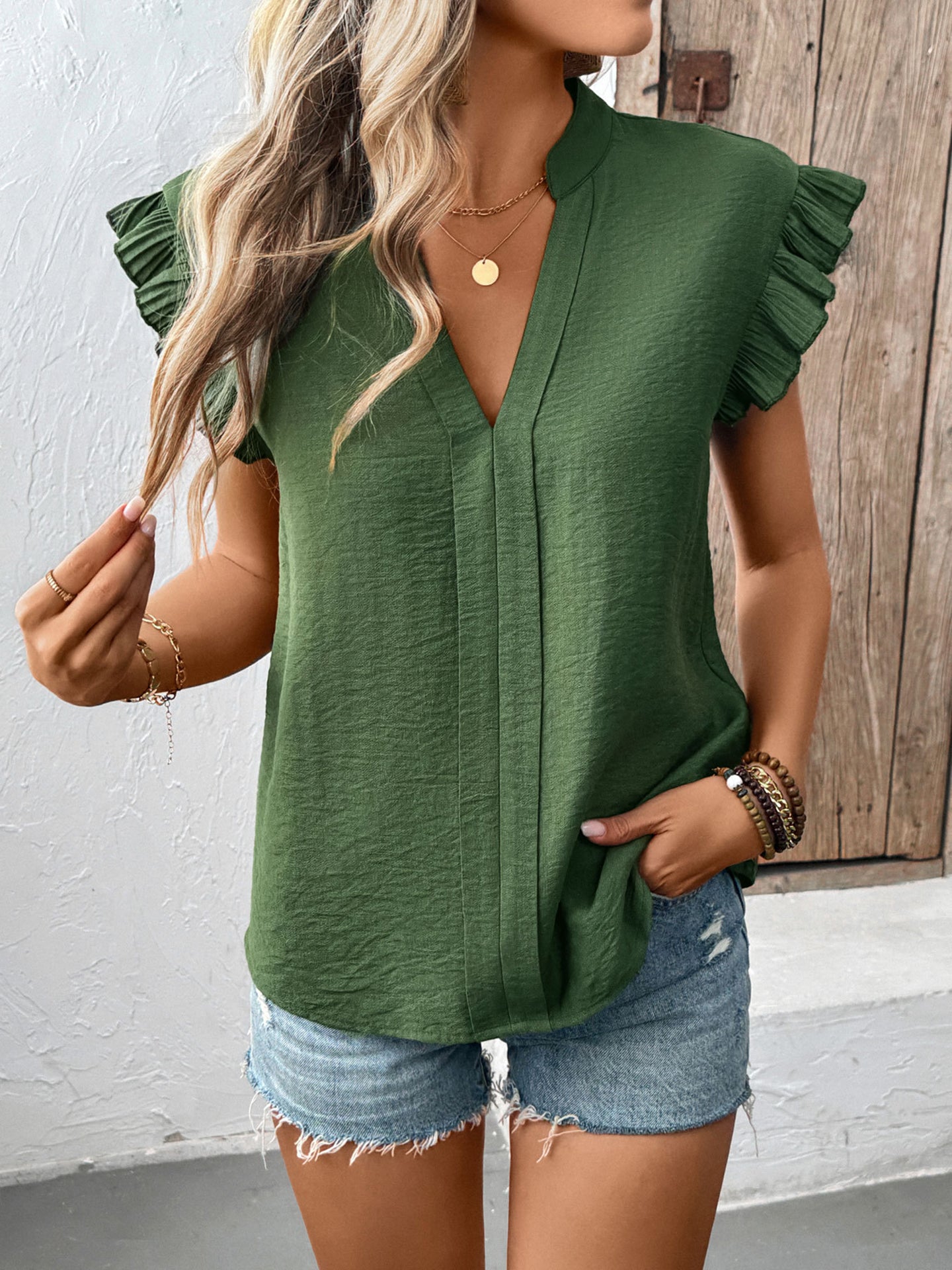 Crepe Top