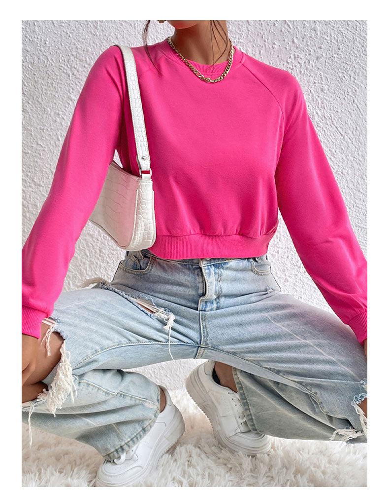 Round Neck Crop Top