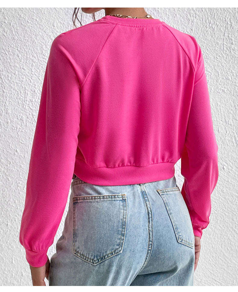 Round Neck Crop Top