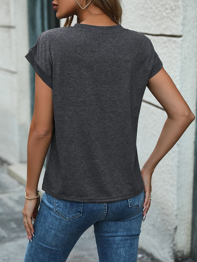 Grey Regular Top
