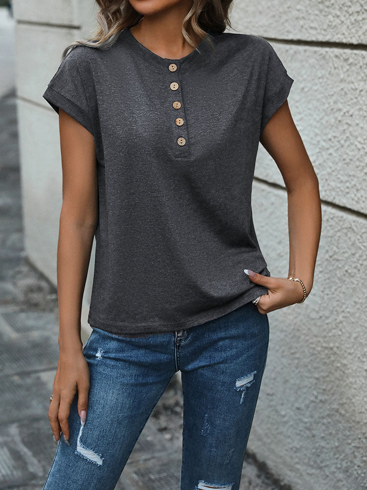 Grey Regular Top