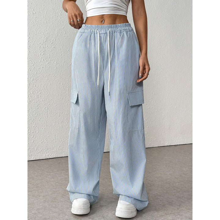 Women High-Rise Relaxed Fit Trousers