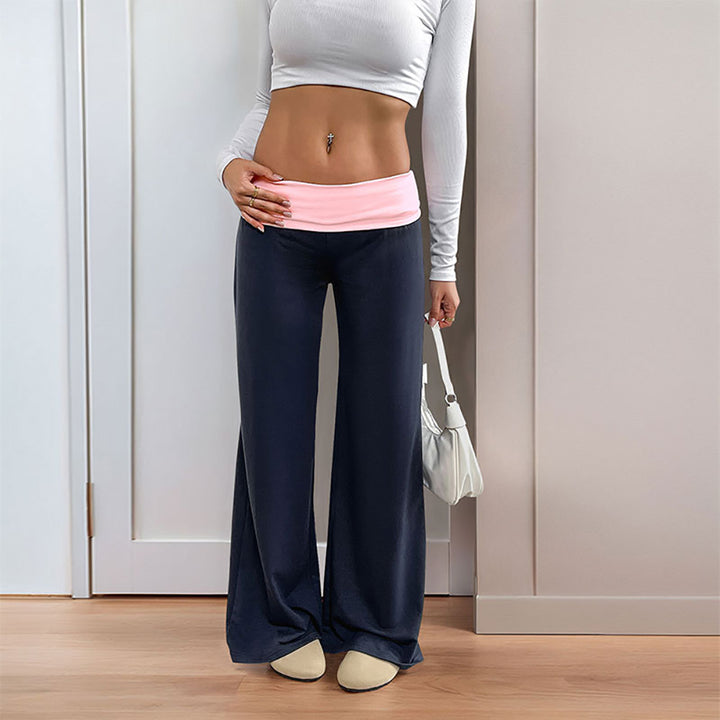 Women Low-Rise Easy Wash Pleated Trousers