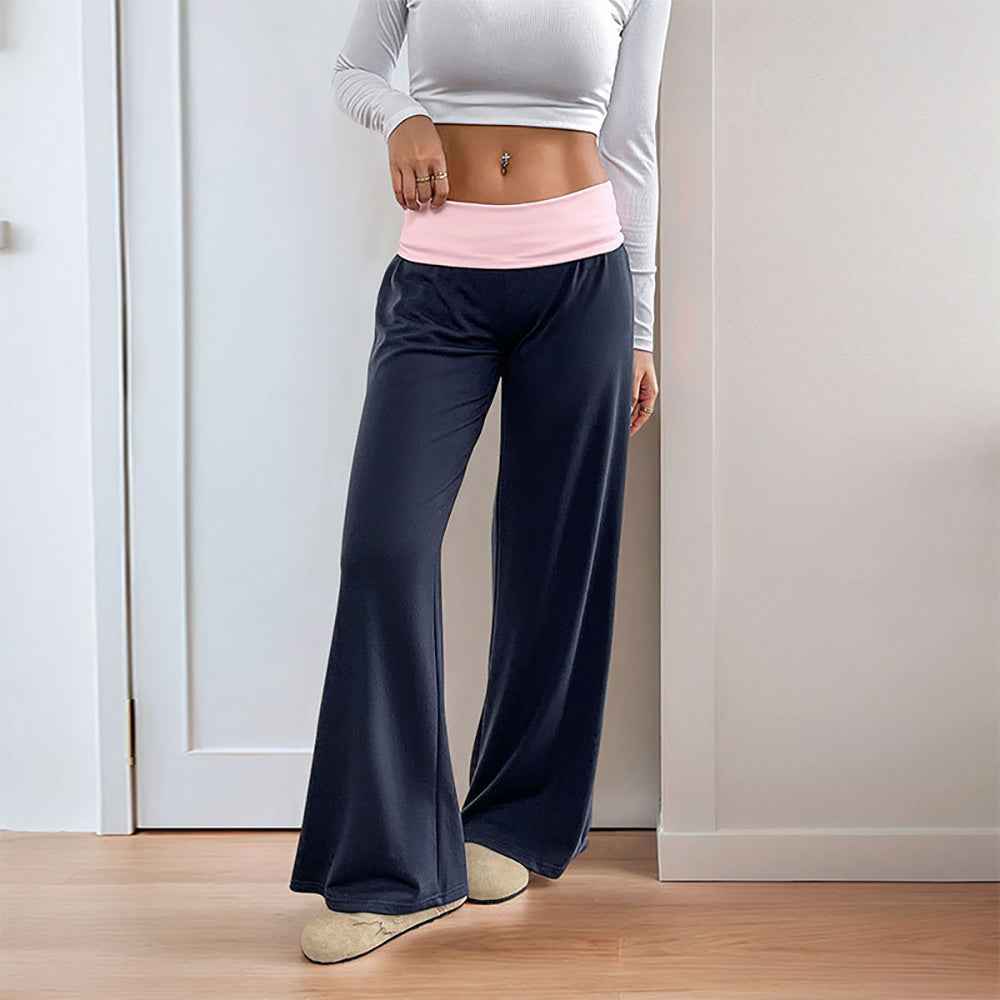 Women Low-Rise Easy Wash Pleated Trousers