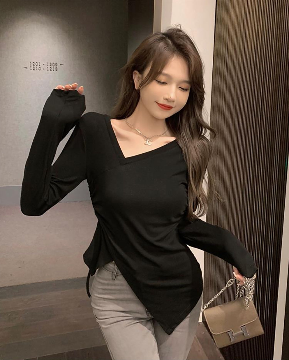 Women V-Neck Top