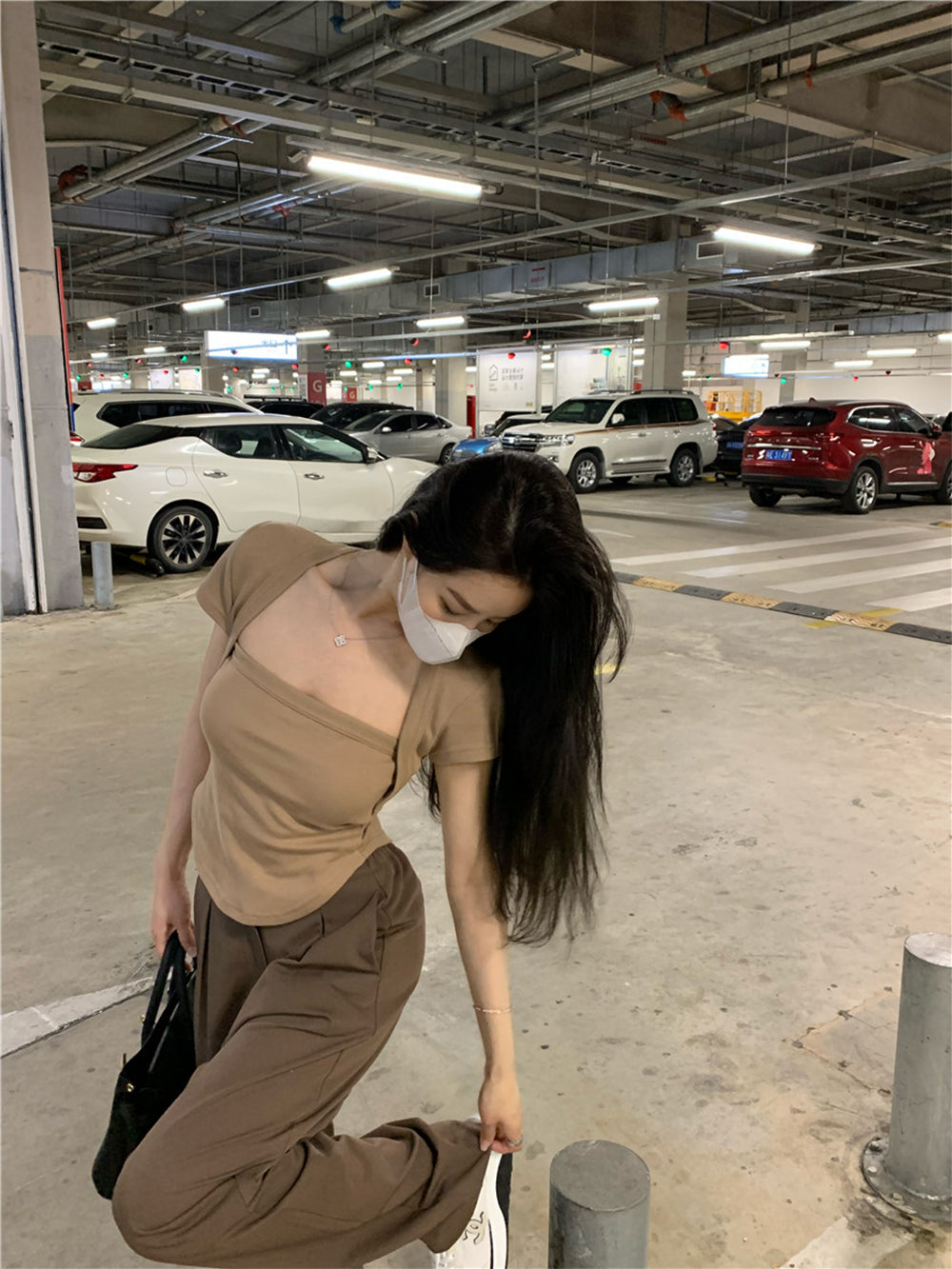 Women Square Neck Top