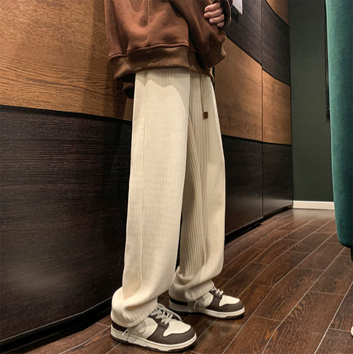 Men Mid-Rise Regular Fit Trousers