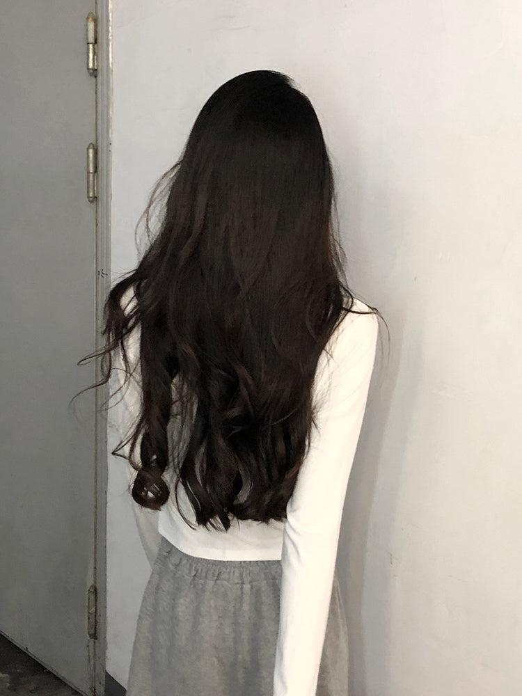 White Shirt Collar Shirt Style Top