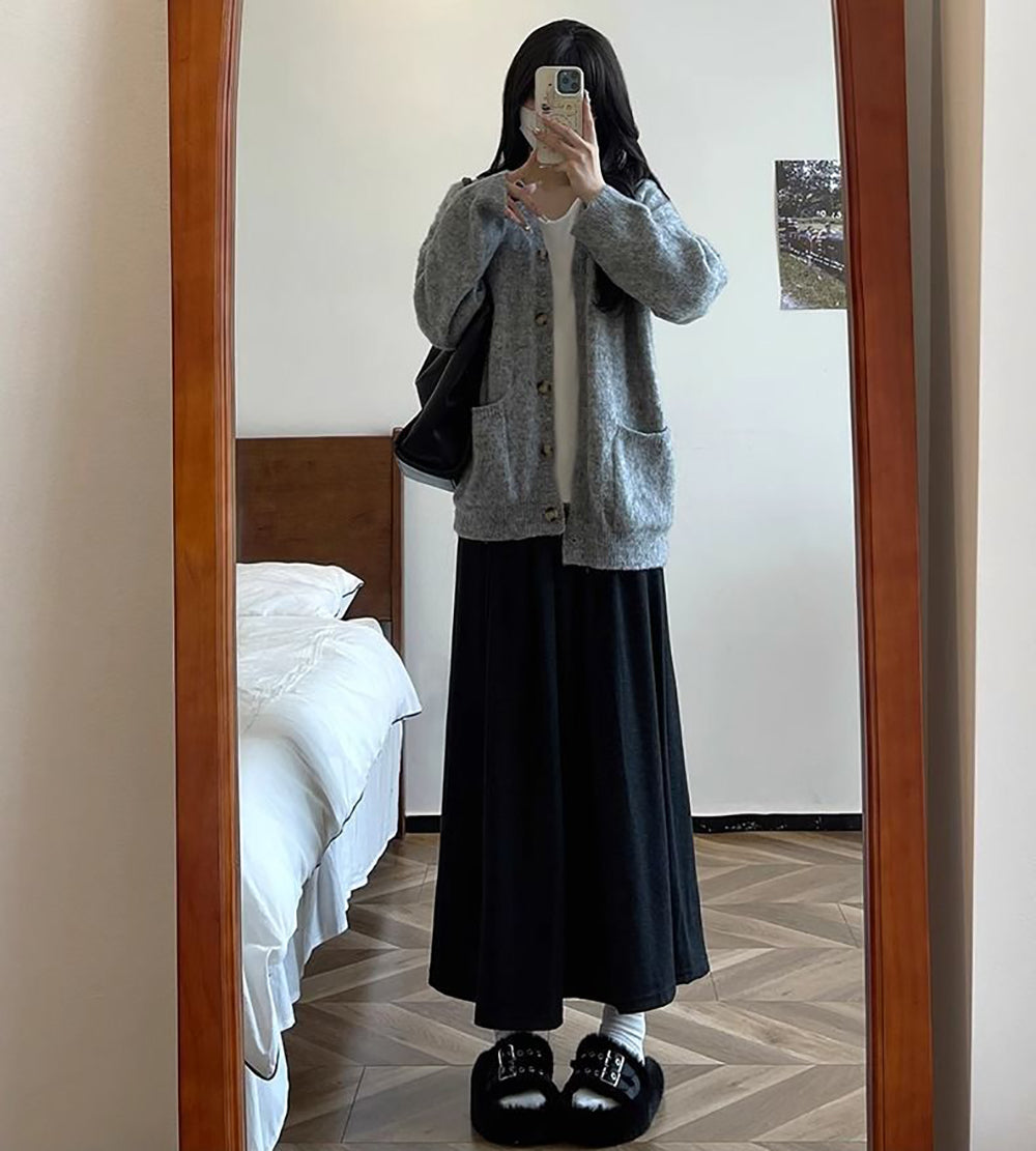 Women A-Line Midi Skirts