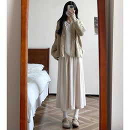 Women A-Line Midi Skirts