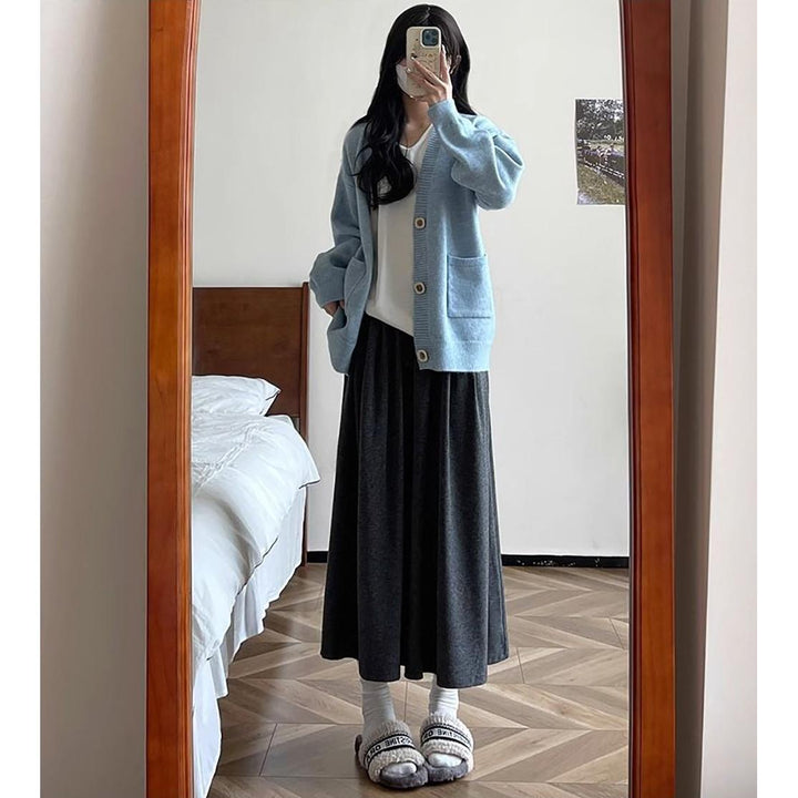 A-Line Midi Skirts