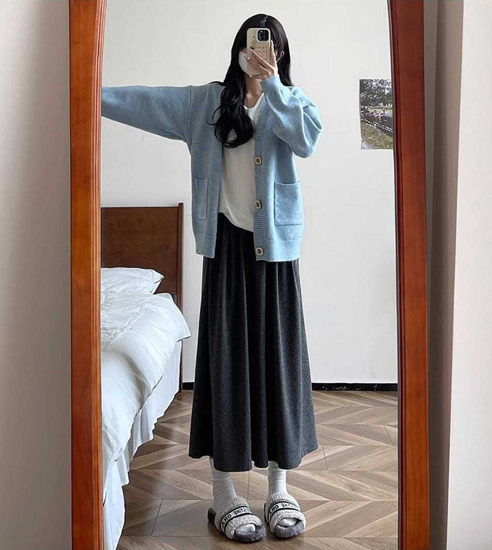 A-Line Midi Skirts