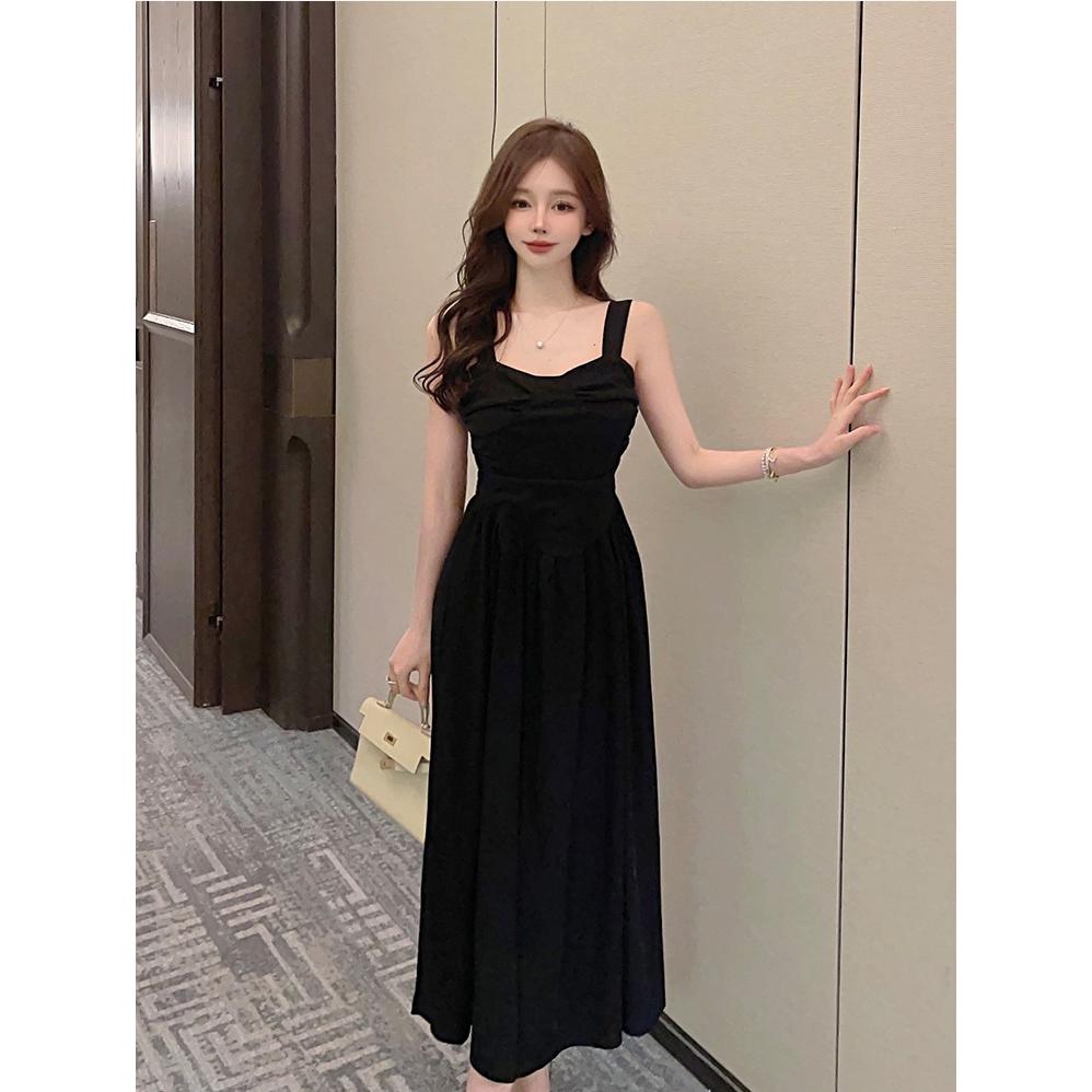 Sleeveless Fit and Flare Maxi Dress