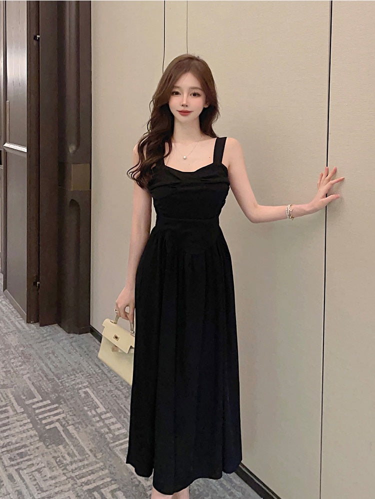 Sleeveless Fit and Flare Maxi Dress