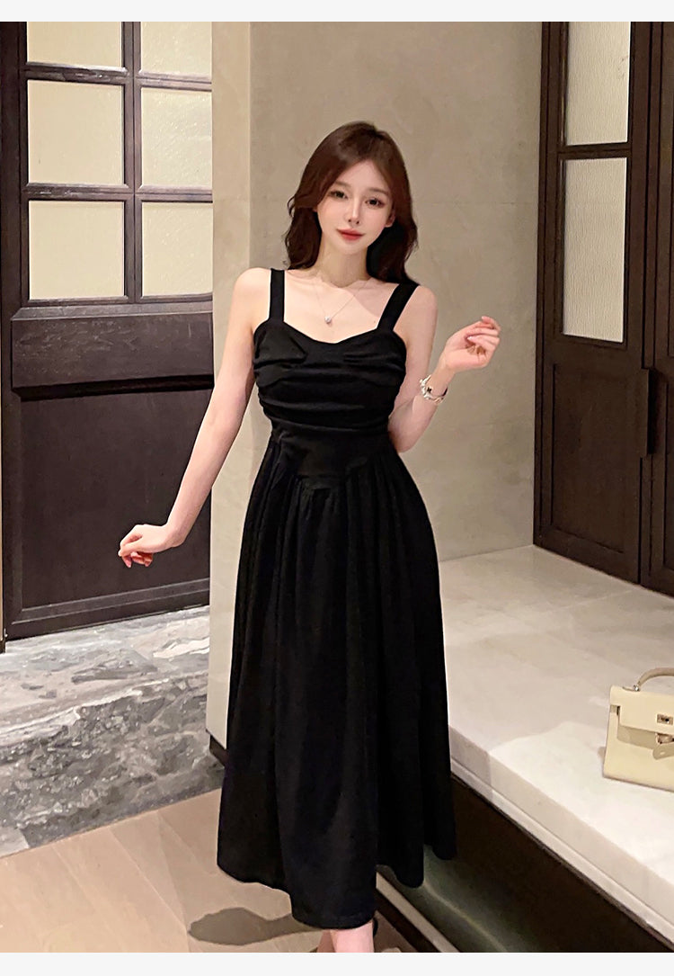 Sleeveless Fit and Flare Maxi Dress