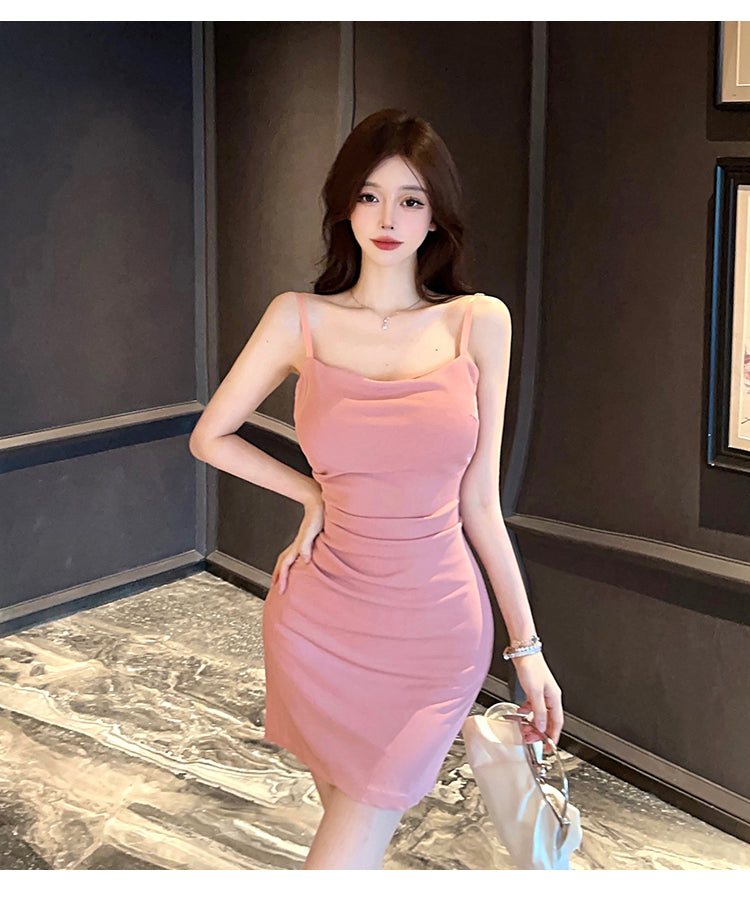 Satin Bodycon Mini Dress