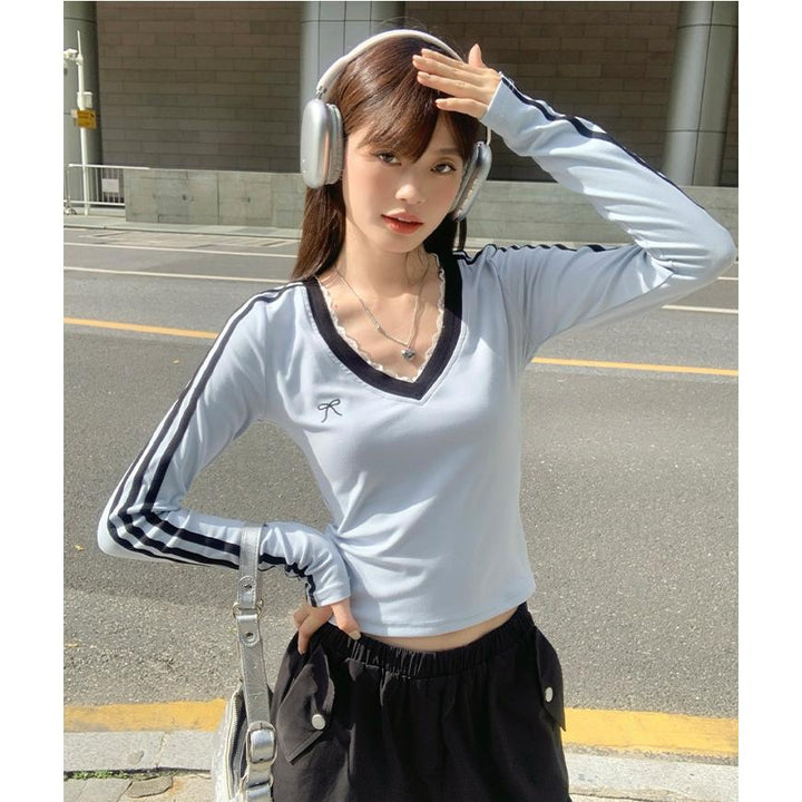 Women V-Neck Top