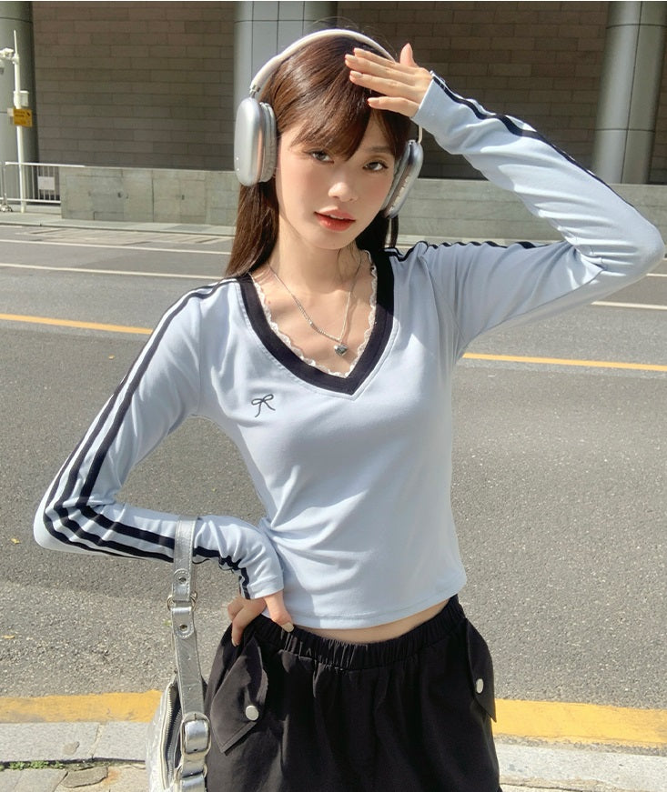 Women V-Neck Top