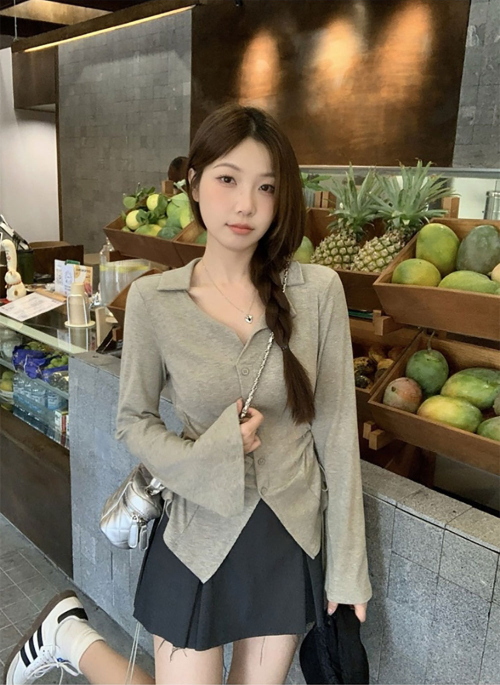 Women Waist Tie-Ups Regular Top