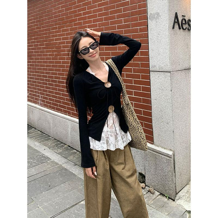 Women V-Neck Top