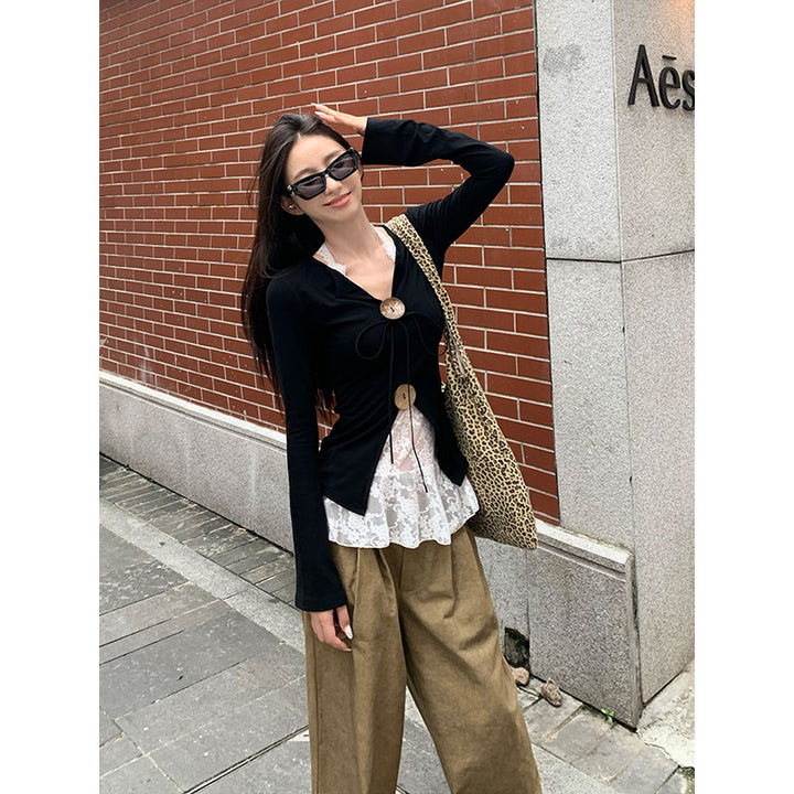 Women V-Neck Top
