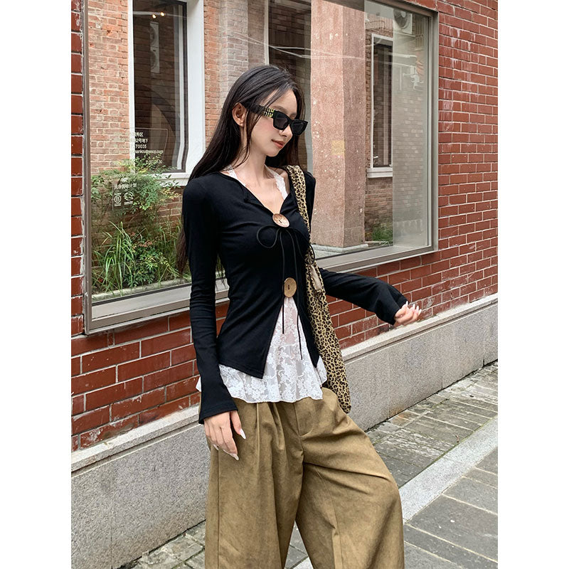 Women V-Neck Top