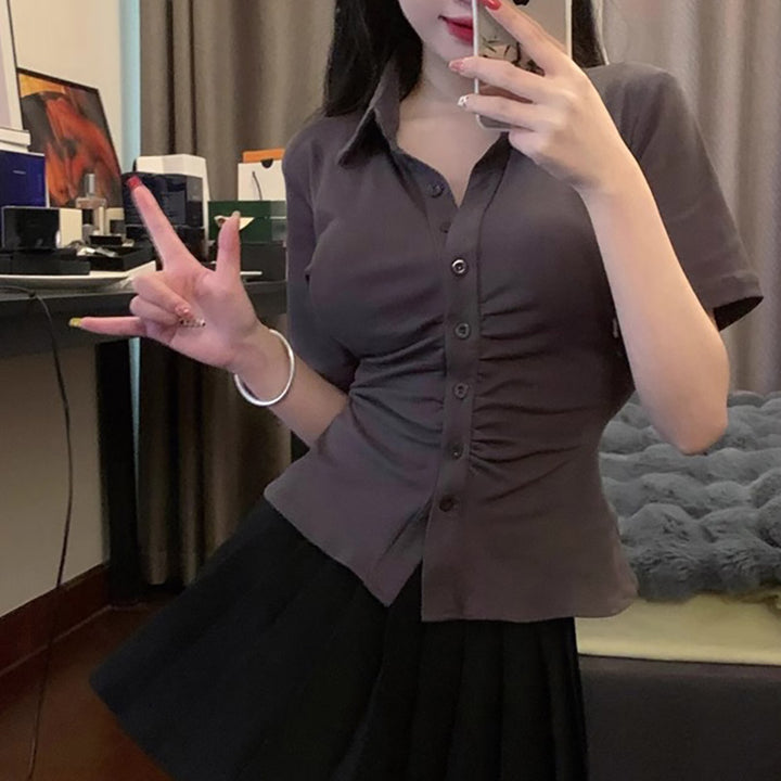 Shirt Style Top