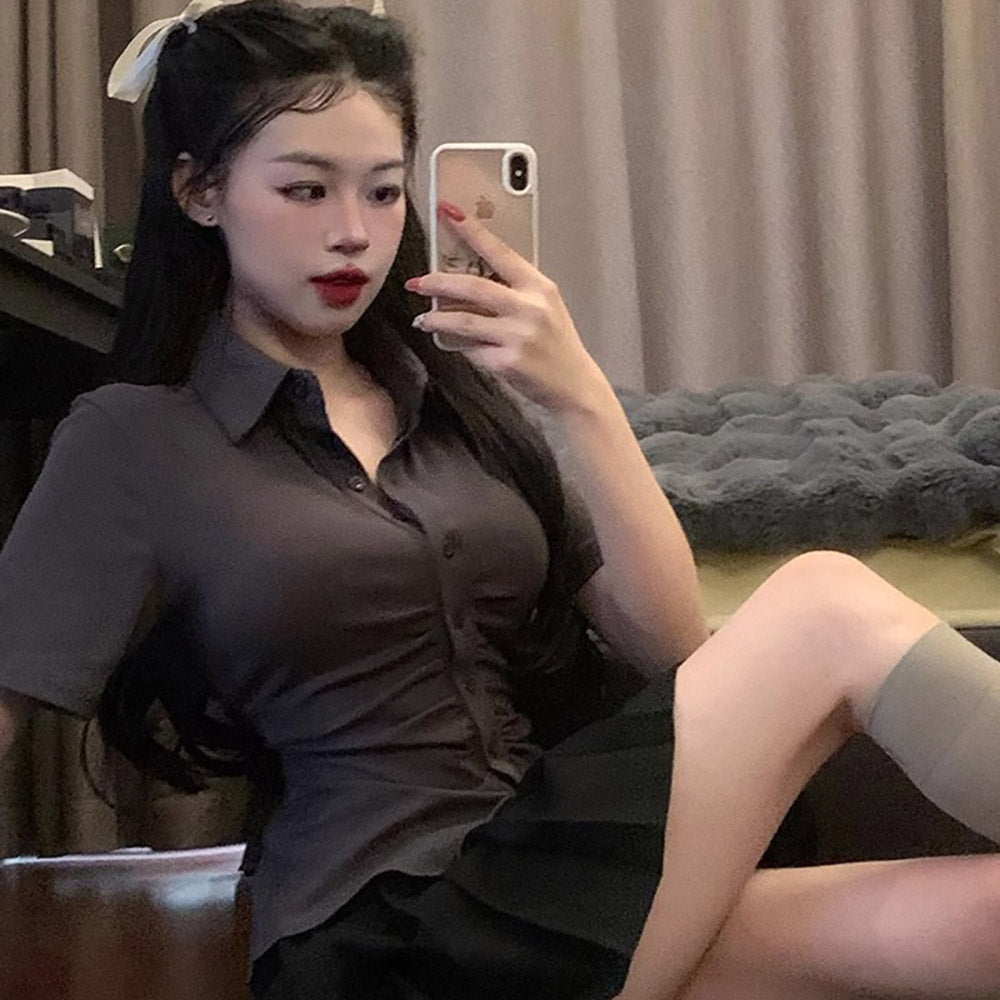 Shirt Style Top