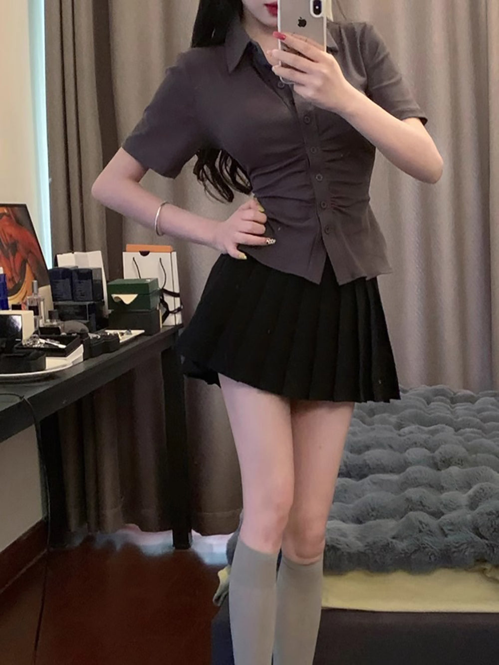 Shirt Style Top