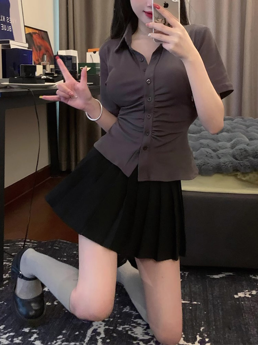 Shirt Style Top