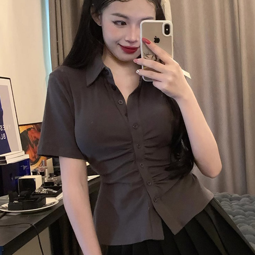 Shirt Style Top