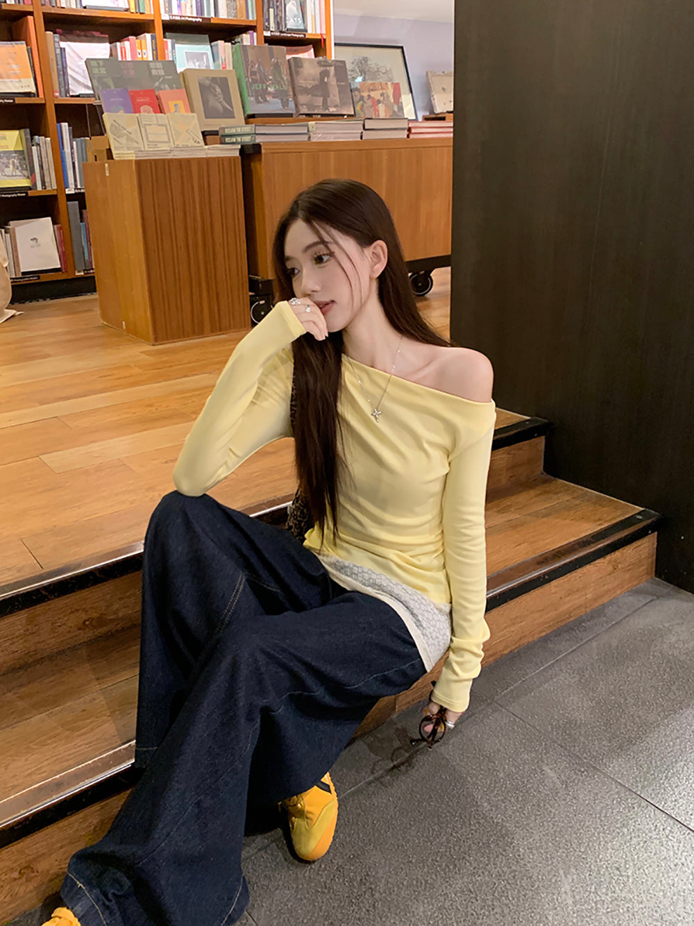 Women Off-Shoulder Casual Top