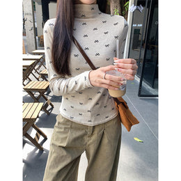 Women Printed Extended Sleeves Top