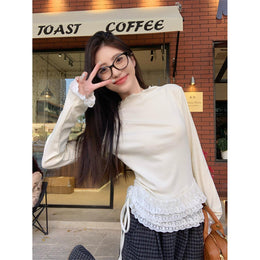Women Extended Sleeves Top